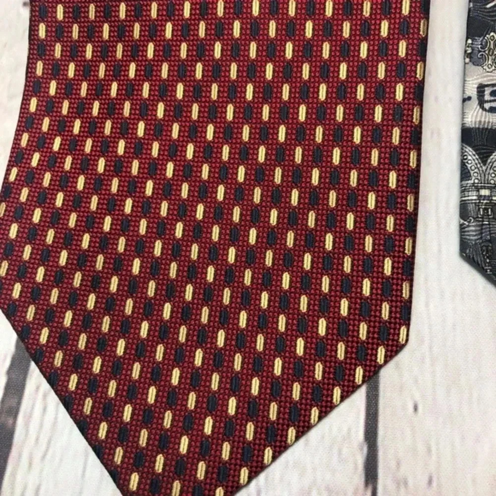Vintage Daniel De Fasson men's silk neck tie